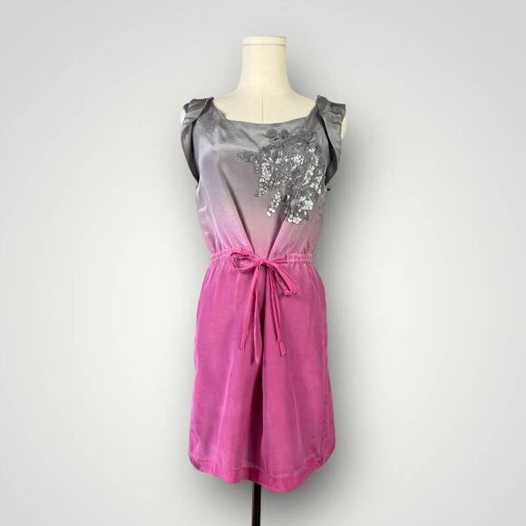 Sachin + Babi Ombre Sequin Silk Mini Dress - Picture 1 of 6